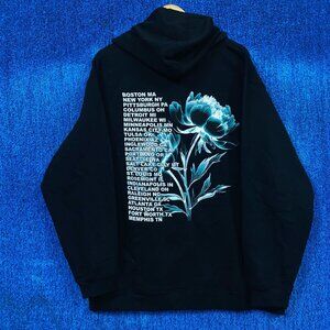 Bush Official Store Merch Vertical Logo Graphic Tour Hoodie Size 2X